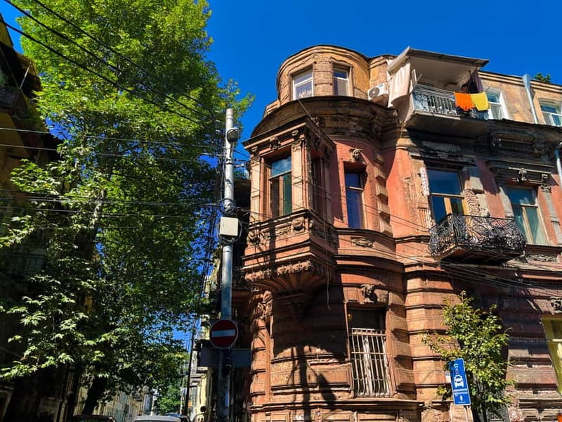 Tbilisi: Legends and Tales Walking Tour with Coffee & Sweets - Lado Asatiani Street and the quieter side of the city