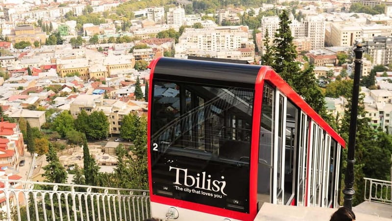 Tbilisi: Mtatsminda Park with Funicular and Cable Car Ride - Reaching Mtatsminda Park and its summit