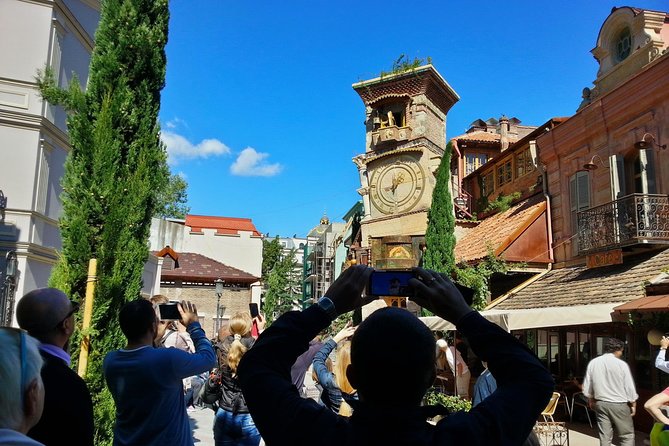 Tbilisi - Mtskheta - Jvari. Full City Tour on Hop On Hop Off Bus - Stop 6: Europe Square and the turn toward Georgia’s old capital
