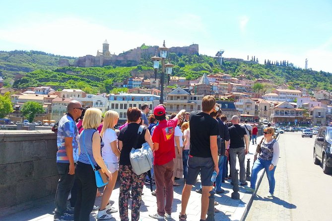 Tbilisi - Mtskheta - Jvari. Full City Tour on Hop On Hop Off Bus - Stop 1: Rustaveli Avenue and Tbilisi’s central rhythm