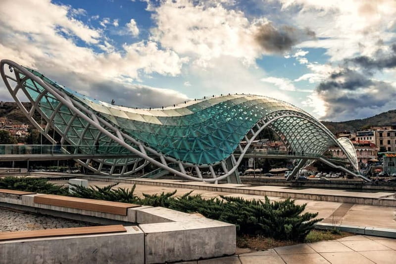 Tbilisi: Must-See Old Town Guided Walking Tour‍✨ - Europe Square and the glass bridge