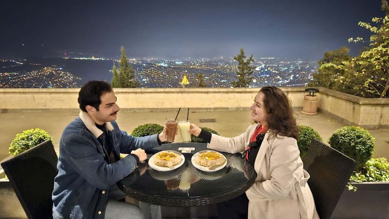 Tbilisi:New cable car, Mtatsminda with Lagidze water Tasting - Three glasses of Lagidze lemonade