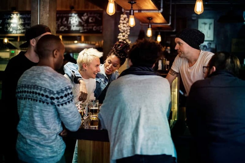 Tbilisi: Nightlife Highlights Tour with Welcome Drinks - House of Camora and the move toward the old city