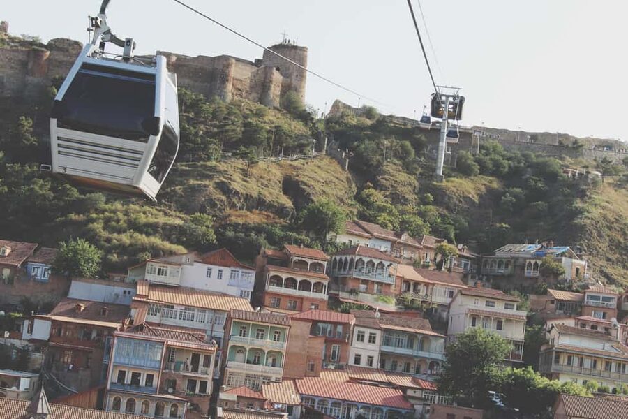 Tbilisi: Old and New City Guided Tour with 2 Cable Car Rides - Timing, walking, and transport