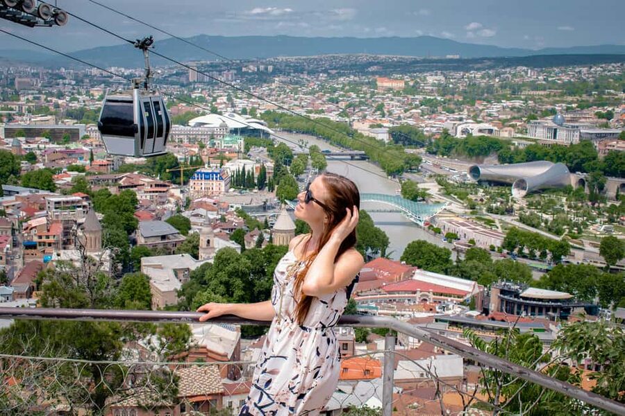 Tbilisi: Old and New City Guided Tour with 2 Cable Car Rides - Rike Park and the first look at Old Tbilisi