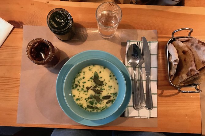 Tbilisi Private Food and Wine Tour with Lunch and Tastings - Old Town soup near the sulphur baths