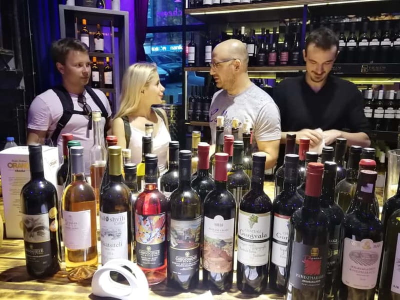 Tbilisi: Private Old City Walking Tour with Wine Tasting - Jan Shardeni Street and Georgian wine