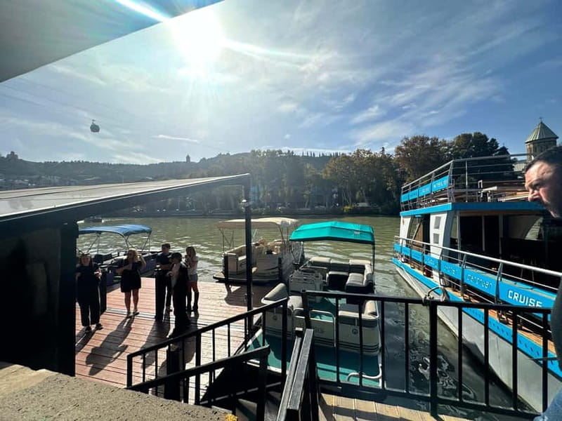 Tbilisi: River Sightseeing Boat Ride with Welcome Drink - Why sunset timing may be worth requesting