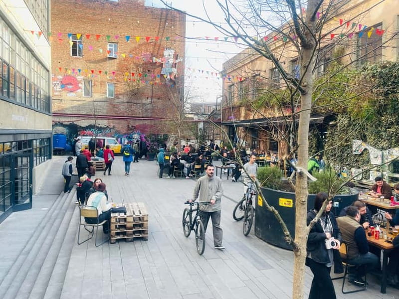 Tbilisi: Street Art & Dezerter Bazaar Tour w/ Tastings - Street art in alleys and ordinary streets