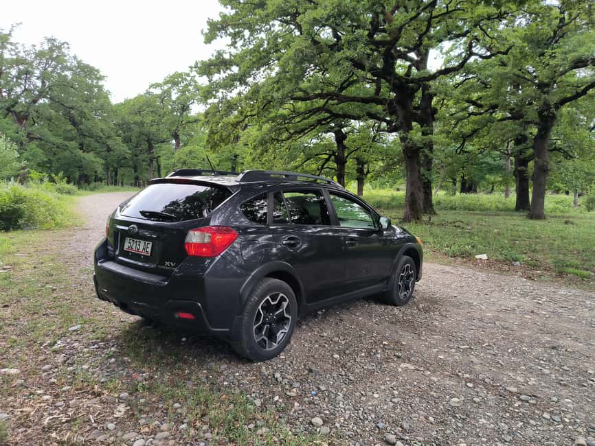 Tbilisi: Subaru Crosstrek 2014-2016, Rent, Self drive - Navigation, fuel, and the small costs that add up