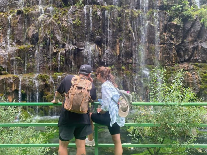Tbilisi: Wild Waterfalls & Diamond Bridge Private Tour - Entering Dashbashi Canyon