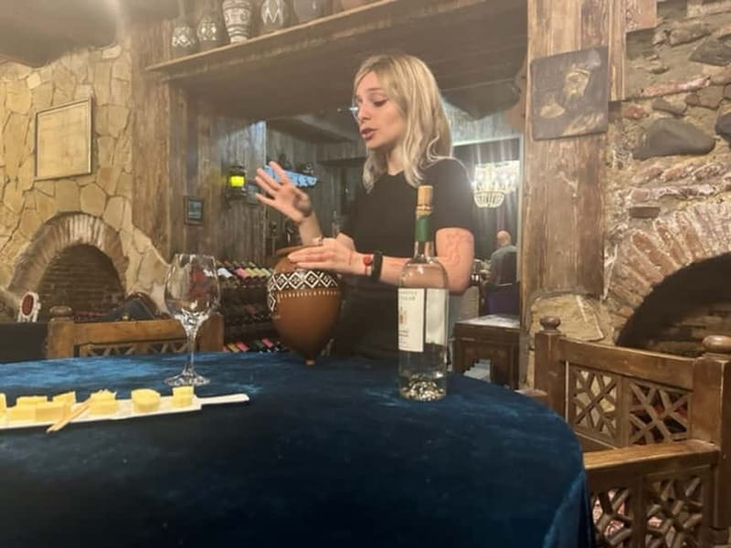 Tbilisi: Wine Tasting at Old, Historical Cellar in the City - Five Georgian wines, not just one house pour