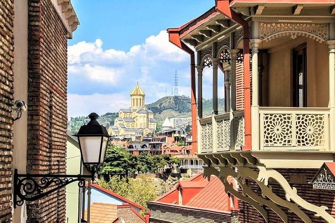 Tbilisi with all its glory and originality. (group walking tour) - Starting above the Old Town at Metekhi Cathedral