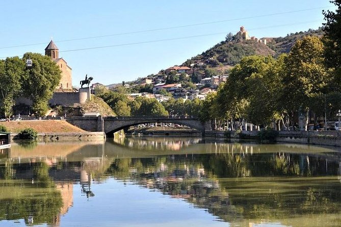 Tbilisi with all its glory and originality. (group walking tour) - Crossing the Bridge of Peace and entering modern Tbilisi