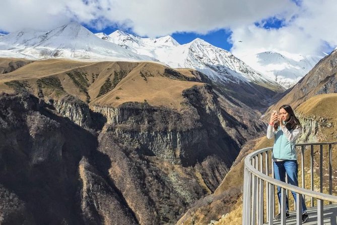 To The Majestic Kazbegi Full Day tour - Mineral springs and unusual rock formations