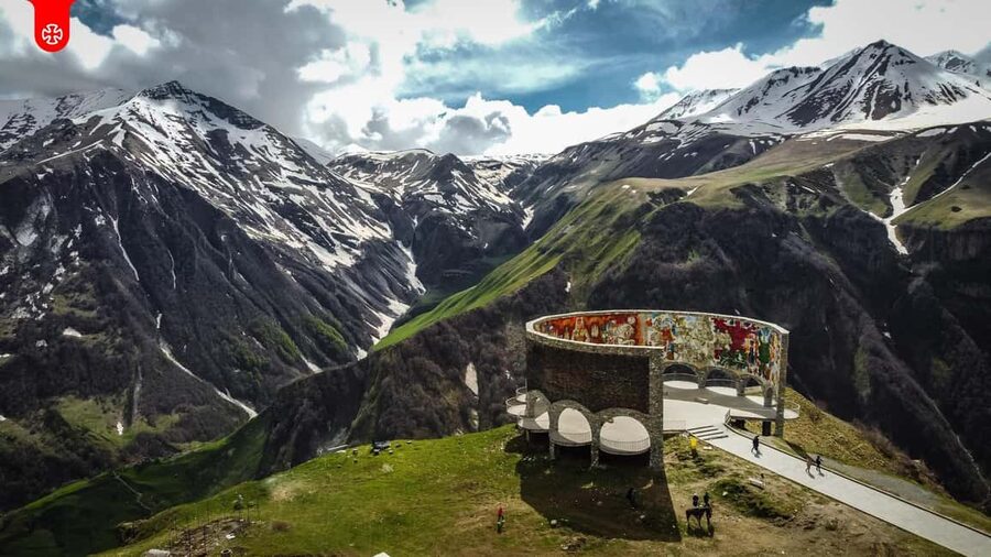 Touch the Sky: Kazbegi & Gudauri from Tbilisi⛰️ - Zhinvali Reservoir: a bright first mountain stop