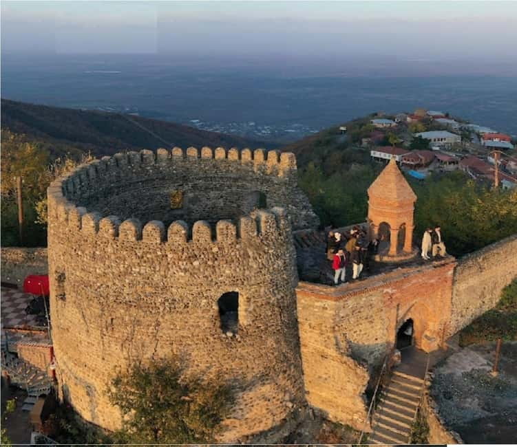 Uforgatable Kakheti Tour with wine tasting - in Georgia - Bodbe Monastery and the Alazani Valley