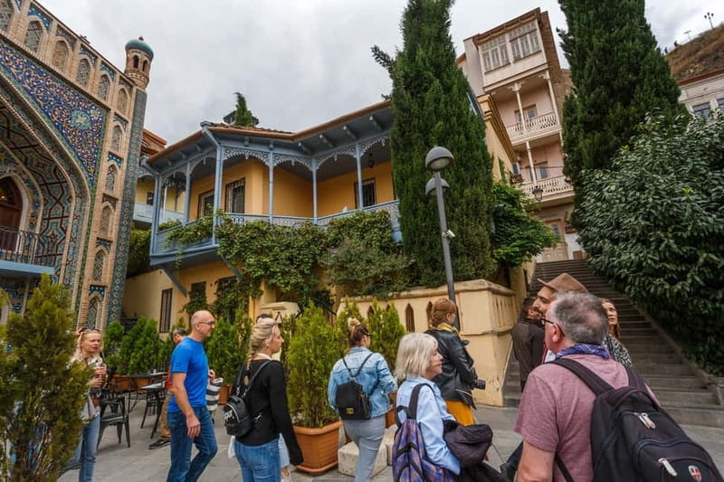 Walking Tour in Old Tbilisi - Group Tour - Anchiskhati, the Patriarchate, and Sioni Cathedral