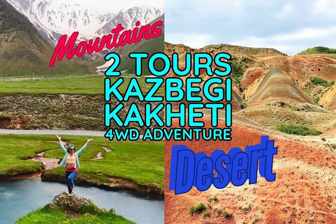 Wild Georgia 4WD PACK Adventure through Kakheti and Kazbegi 2in1 - Mravaltskharo Lake brings the first rough-road reward
