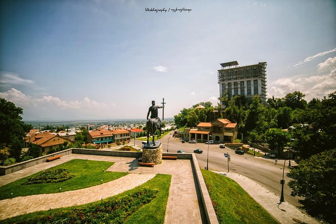 Wine Tour in Kakheti, Telavi town, Georgia - Sighnaghi city walls and the town called the city of love